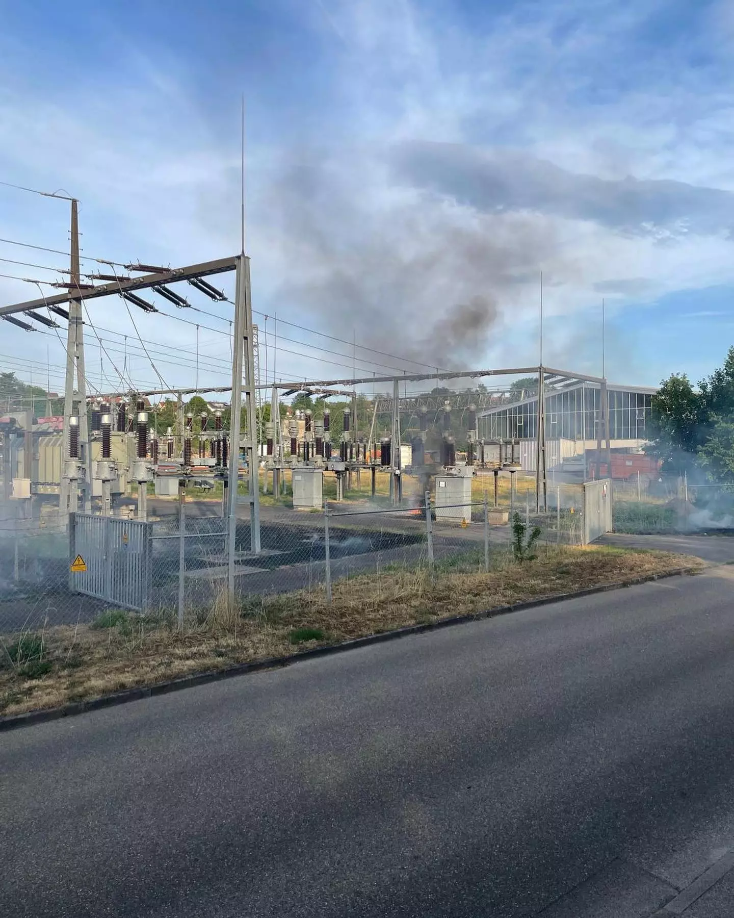 Brand Umspannwerk